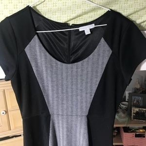 Never Worn New York & Co Black and Grey Dress